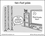 ten-foot poles