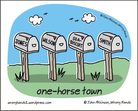 one-horse town