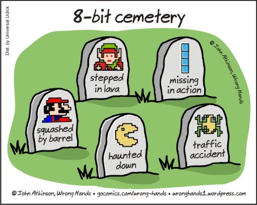 8-bit cemetery