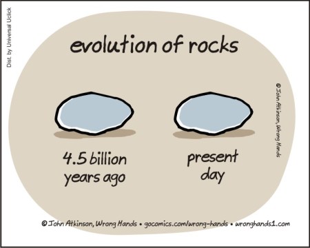 evolution of rocks