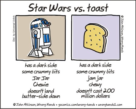 Star Wars vs toast