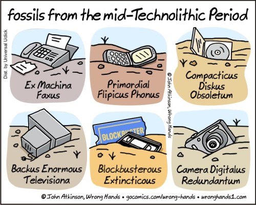Technolithic fossils